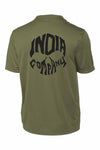 India T-Shirt Military Green